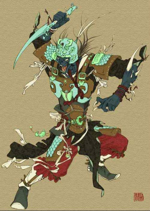 罗刹（佛教中的恶鬼之名）