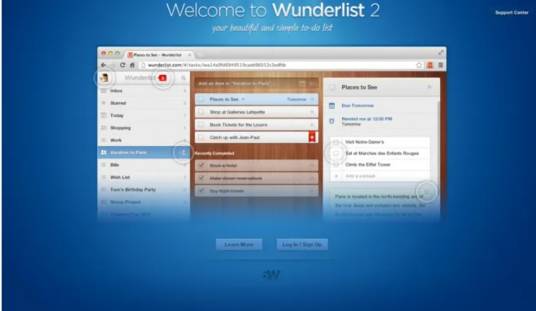 Wunderlist云端计划管理器