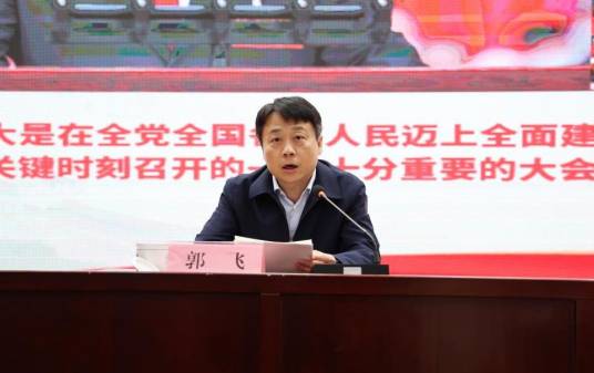 郭飞（山东省潍坊市委副书记、政法委书记）