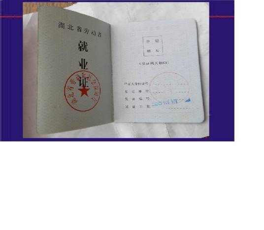 就业证