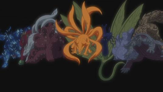 九尾兽(日本漫画《火影忍者》中的九个尾兽)