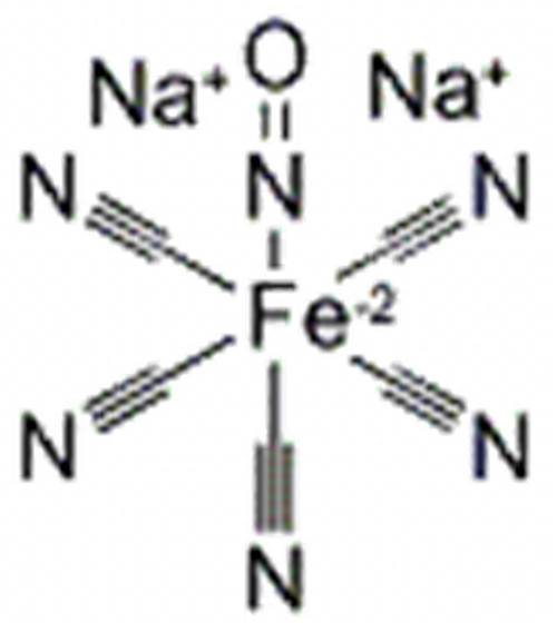 亚硝基铁氰化钠