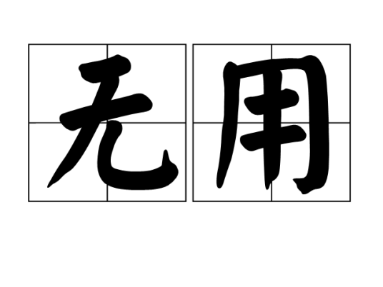 无用（汉语词语）