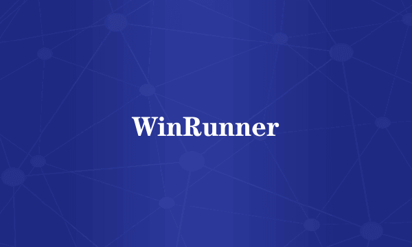WinRunner