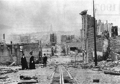 美国旧金山大地震