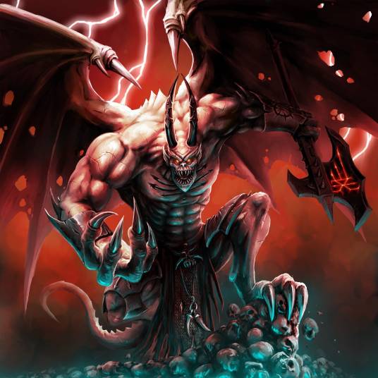 恶魔王子(《战锤》由人类混沌冠军升魔后的存在)