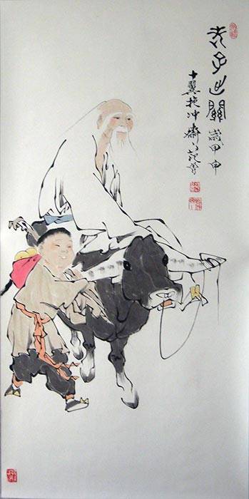 老子出关图(历史典故)