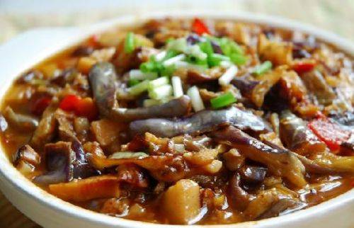 咸鱼茄子煲