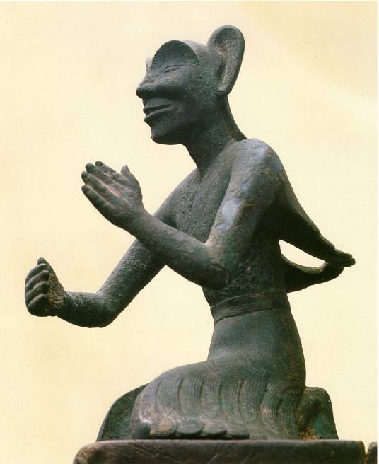 羽人(中国古代神话中有翅膀的飞仙)