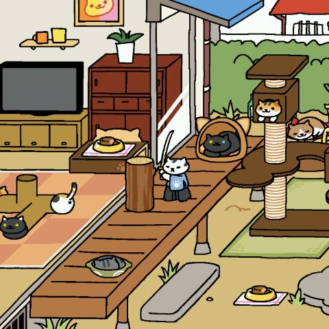 猫咪后院（HitPoint Inc.开发的养成类游戏）