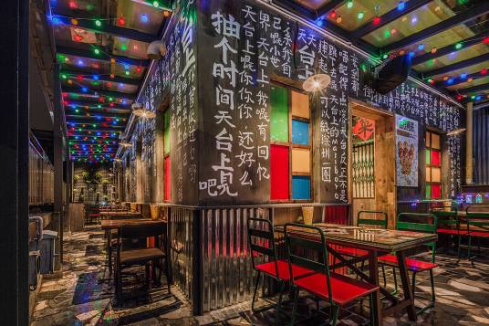 餐厅设计（为餐厅提供不同的装潢设计）