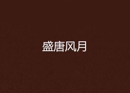 盛唐风月