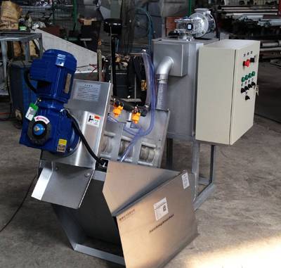 叠片螺旋式污泥脱水机