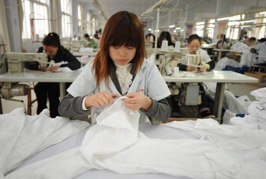 打工妹(进城打工的女青年)