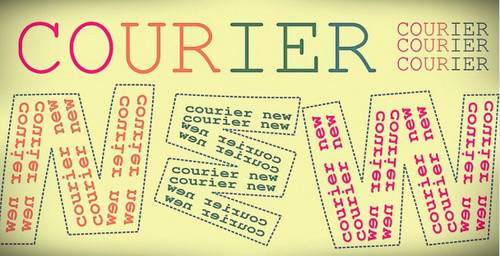 Courier（计算机字体）