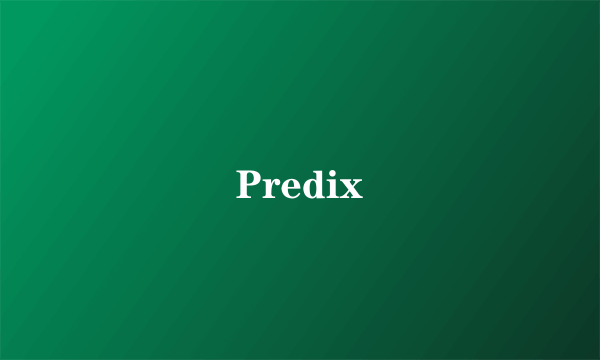 Predix