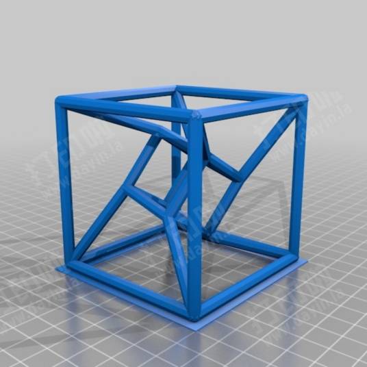 超正方体(几何学中的四维立方体)