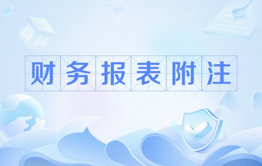 财务报表附注