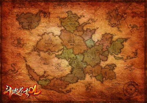 斗气大陆（玄幻小说《斗破苍穹》中位面）