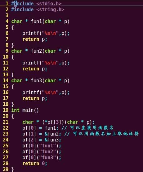 类成员函数指针
