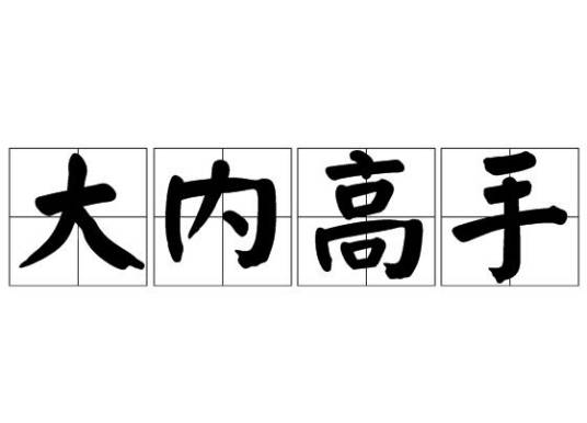 大内高手（汉语词汇）