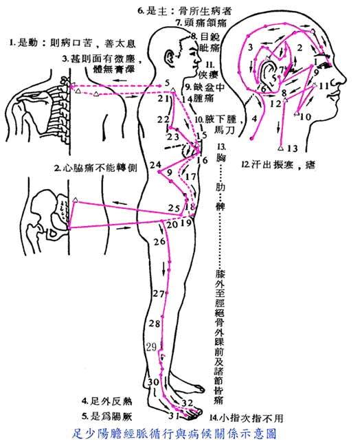 敲胆经（中医学术语）