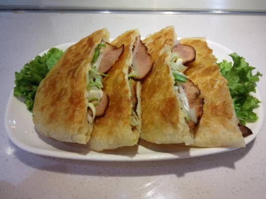 熏肉大饼