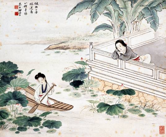 采莲赋(萧绎所作小赋)