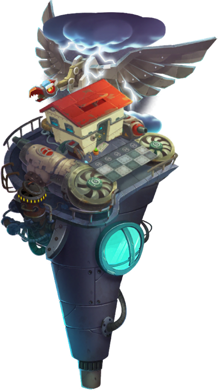 天空之城(电子游戏《植物大战僵尸2》中的场景)