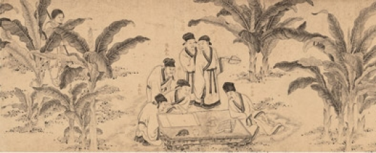 西园雅集图（宋代李公麟创作绘画）