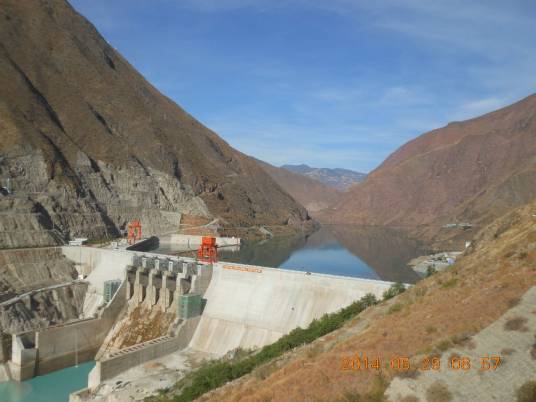 金沙江鲁地拉水电站