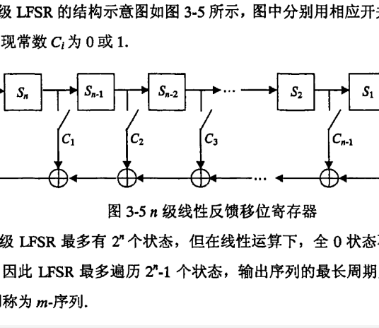 线性反馈移位寄存器