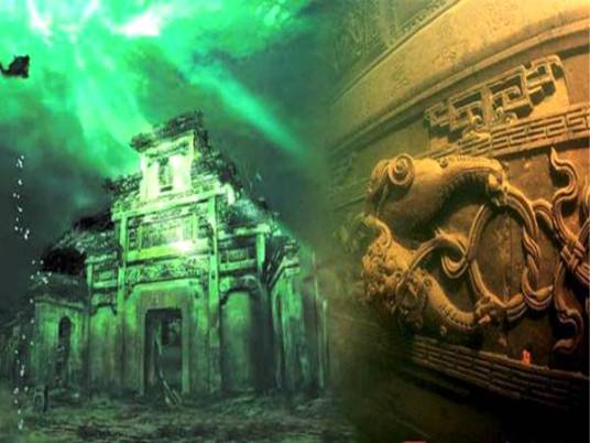 千岛湖水下古城