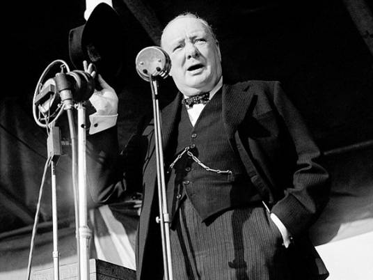 丘吉尔广播演讲