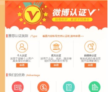 微博里有的人名后面都有个V，是什么意思