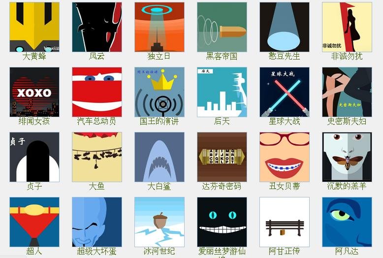 疯狂猜图电影电视答案