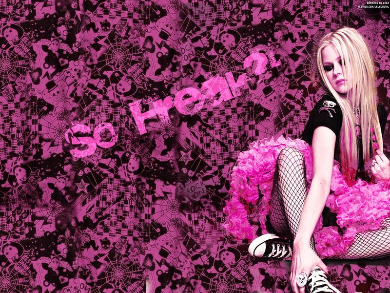 艾薇儿桌面壁纸