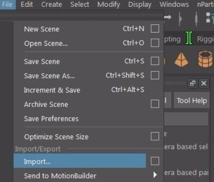 C4D和MAYA动画怎么互相导入？