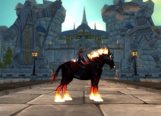 魔兽世界NPC卖的坐骑在哪？