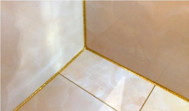 为什么很多人的瓷砖美缝都选金色呢？只是因为好看吗？