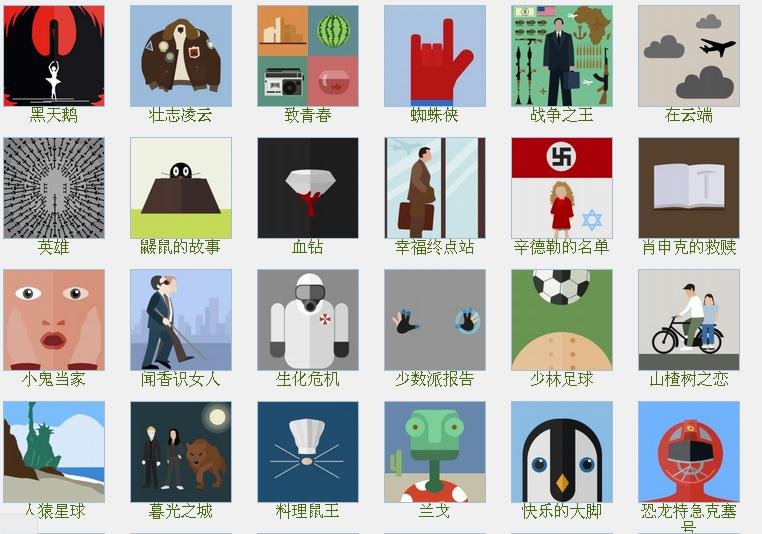 疯狂猜图电影电视答案