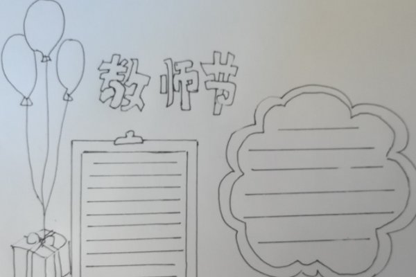 教师节手抄报