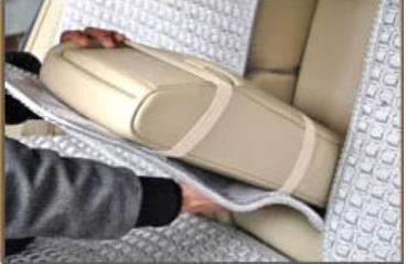 如何雪佛兰新赛欧三厢后排座椅安装坐垫