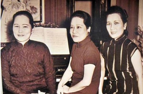 宋美龄三姐妹各嫁给谁