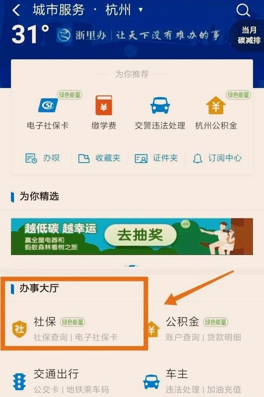 社保授权号在哪里查询