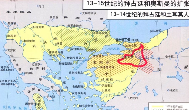 古奥斯曼帝国，奥匈帝国分别指?现在是哪些地区或国家?