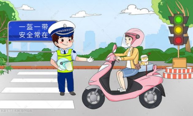 一盔一带交通安全宣传内容一般包括什么？