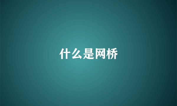 什么是网桥