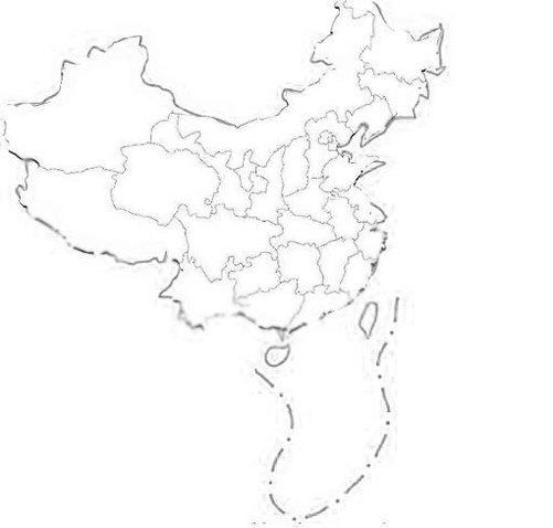 简笔画怎么画出中国地图啊,求详解,求步骤,如果好我会加分的,急用