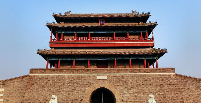 简述北京中轴线上的主要建筑！